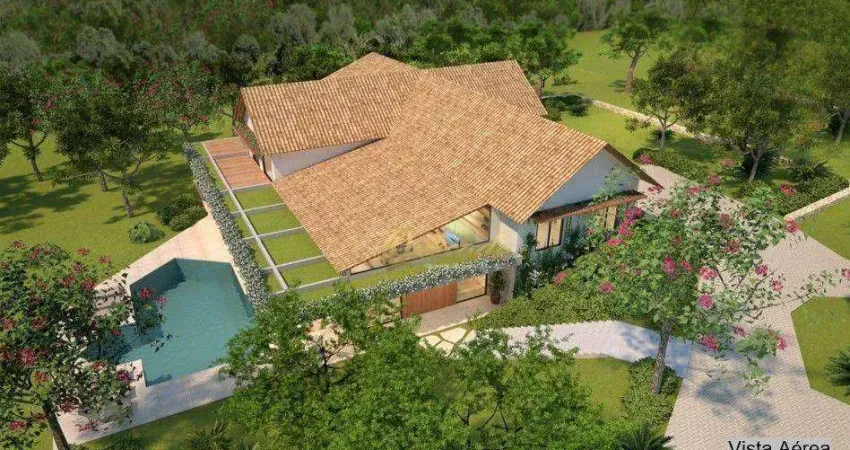 Chácara nova, à venda, 6 suítes, piscina, alto padrão, Condomínio Lagos de Shanadu, Indaiatuba.
