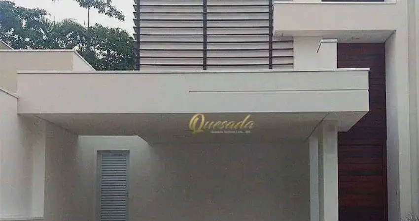 Sobrado à venda, 3 suítes, planejados, Condomínio Montreal, Indaiatuba.