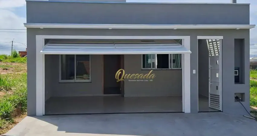 Casa térrea nova à venda, 3 dormitórios, 1 suíte, Parque Barnabé, Indaiatuba.