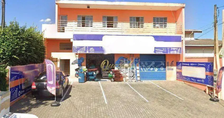 Salão comercial à venda, 336 m² de construção, dois pavimentos, Jardim Monte Verde, Indaiatuba.