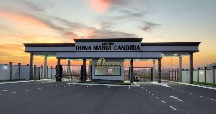 Terreno residencial à venda, plano, 388,58 m², Condomínio Dona Maria Cândida, Indaiatuba.