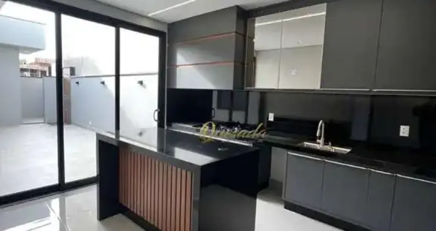 Casa térrea nova, à venda, 3 dormitórios, 2 suítes, planejados, Condomínio Park Vista Real, Indaiatuba.