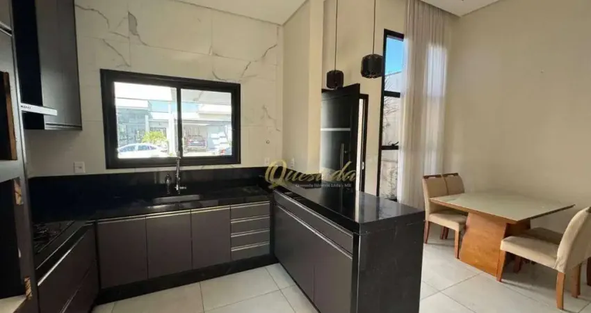 Casa térrea nova, à venda, 3 quartos, 1 suíte, planejados, Condomínio Vila Ytu, Indaiatuba.