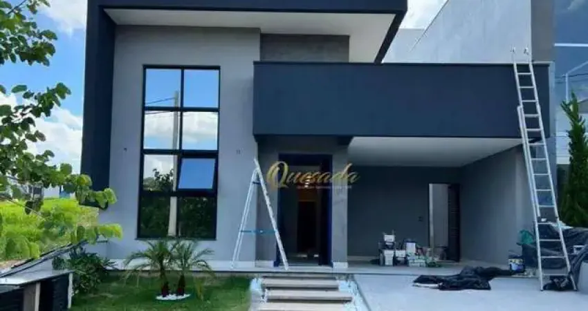 Casa térrea para alugar, 3 suítes, planejados, Condomínio Gran Reserve, Indaiatuba.