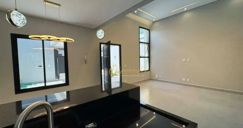Casa térrea nova, à venda, 3 quartos, 1 suíte, Jardim Veneza, Indaiatuba.