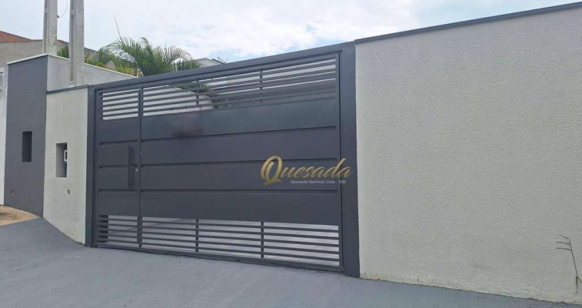 Casa térrea nova, à venda, 3 dormitórios, 1 suíte, Jardim dos Sabiás, Indaiatuba.