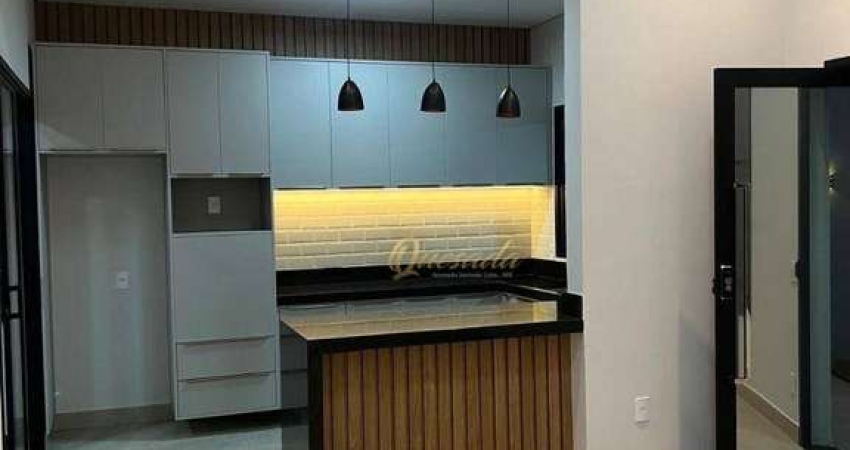 Casa térrea nova, à venda, 3 quartos, 1 suíte, planejados, Parque Barnabé, Indaiatuba.