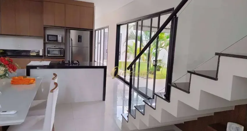 Sobrado à venda, 3 suítes, planejados, condomínio residencial viena, indaiatuba.