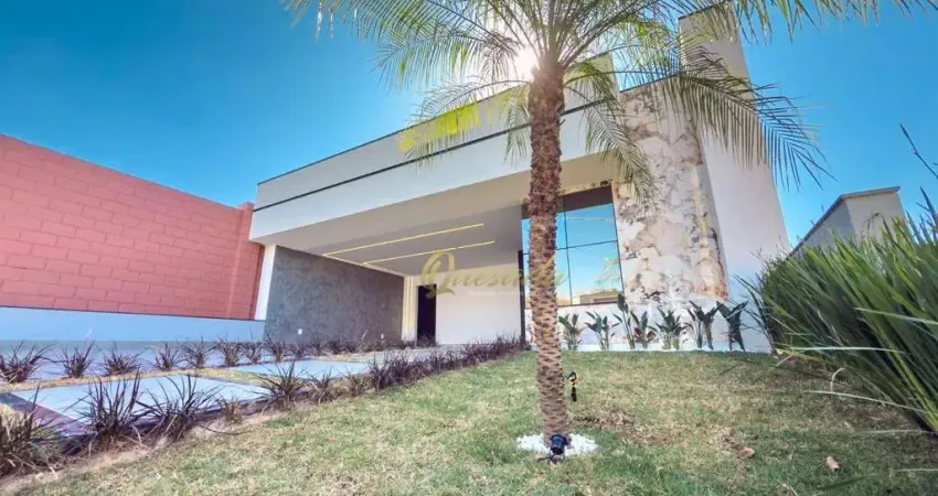 Casa térrea nova à venda, 3 suítes, planejados, escritório, piscina, condomínio gran reserve, indaiatuba.