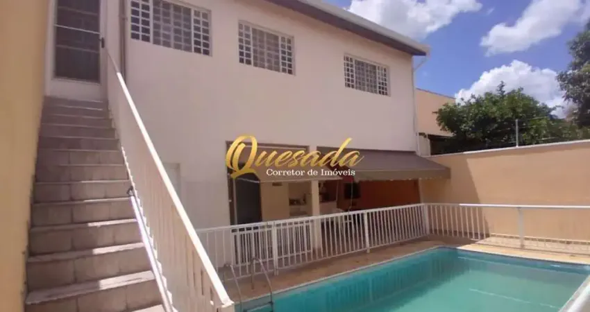 Casa térrea, 5 dormitórios, sendo 1 suíte, piscina, churrasqueira, edícula, pq são lourenço, indaiatuba.