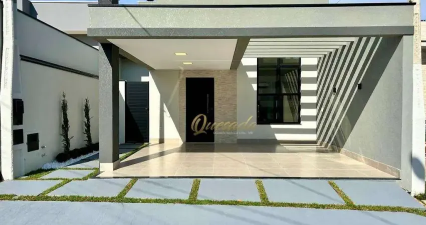 Casa térrea nova à venda 3 quartos, 1 suíte, planejados, área gourmet, vila ytu, indaiatuba.