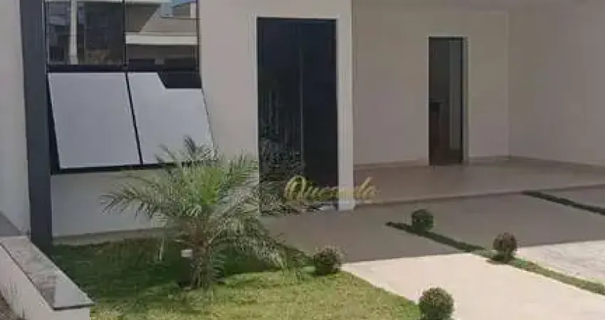 Casa térrea a venda, 3 suítes, piscina, ar, planejados, condomínio mantova, indaiatuba.