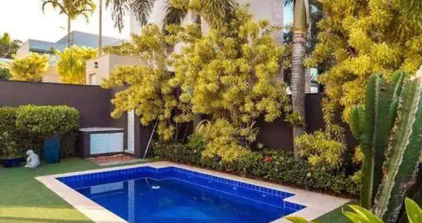 Sobrado à venda alto padrão, 4 suítes, planejados, piscina, condomínio dona lucilla, indaiatuba.