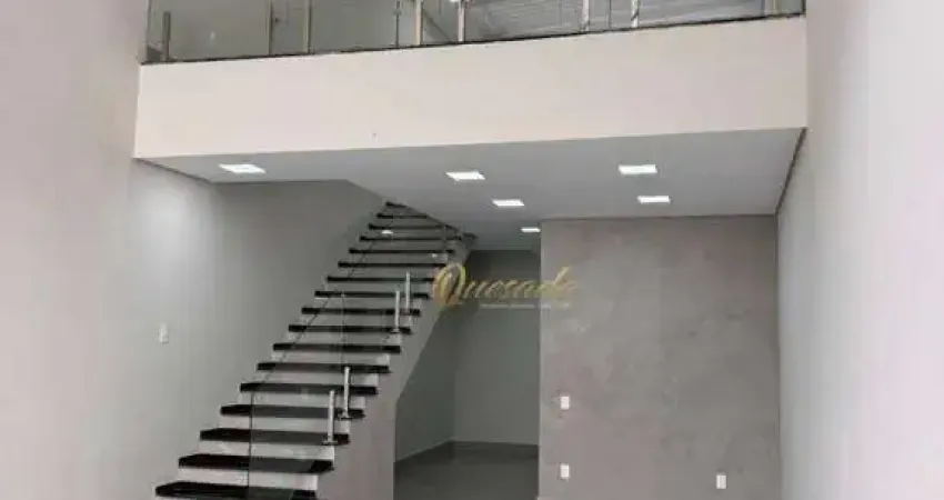 Salão comercial para locação, 210 m², mezanino, novo, Centro, Indaiatuba.