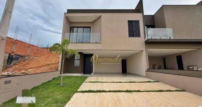 Sobrado, à venda, 3 suítes, planejados, Condomínio Gran Reserve – Indaiatuba.