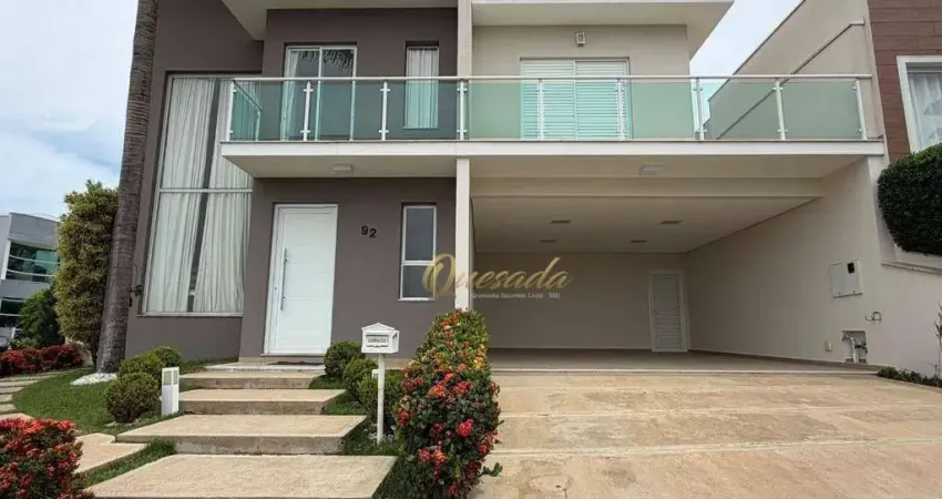 Sobrado de esquina à venda, 4 suítes, piscina, planejados, Condomínio Amstalden Residence, Indaiatuba.