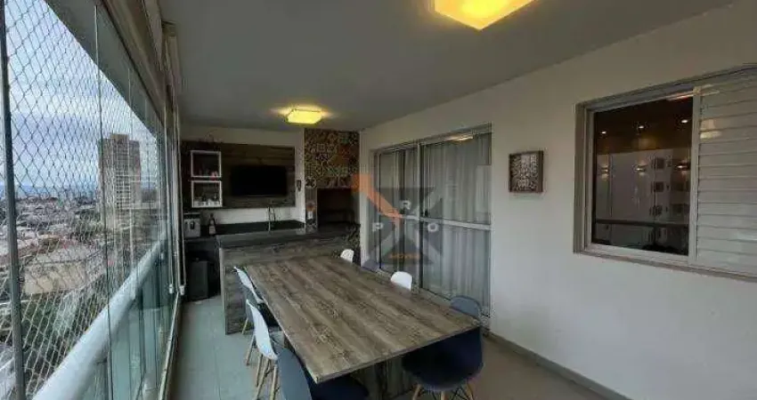 Apartamento Mooca Sacada Gourmet -110m² 03 Suítes 02 vagas e depósito privativo-Piscina Coberta Aquecida-Condomínio Clube