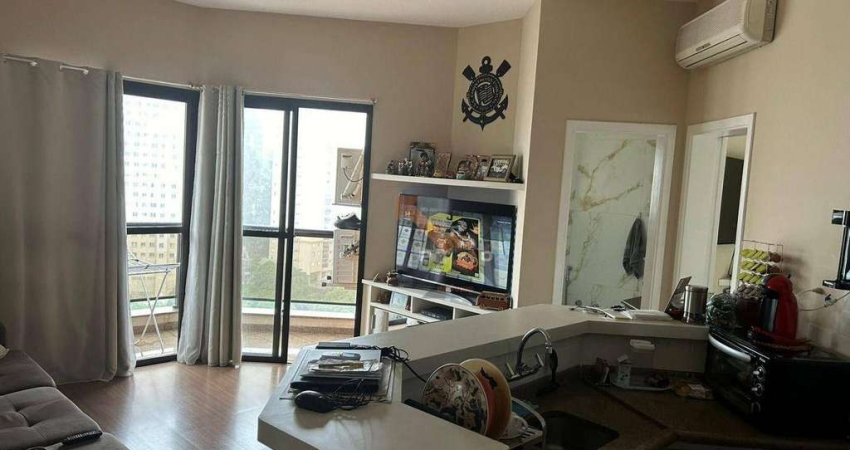 APTO 1 DORM 1 VAGA + DEPÓSITO-SERVIÇO DE LIMPEZA QUARTO DIÁRIO-SACADA-PISCINA-MORUMBI