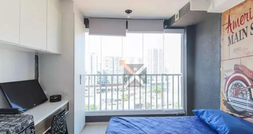 Apartamento com 1 dormitório, 20 m² - venda por r$ 200.000,00 ou aluguel por r$ 1.750,00/mês - vila santa clara - são paulo/sp
