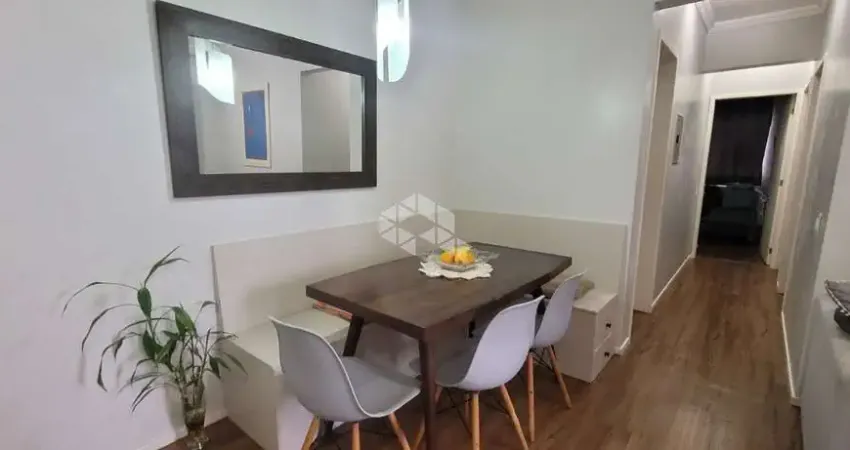 Apartamento semimobiliado com 3 quartos (1 suíte ) bairro floresta em são josé/sc
