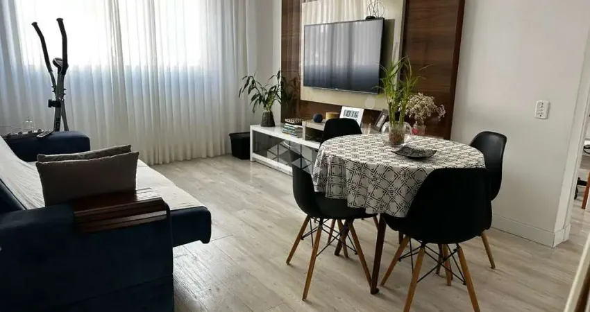 Apartamento semi mobiliado com dois dormitórios no bairro nossa senhora do rosário, são josé/sc