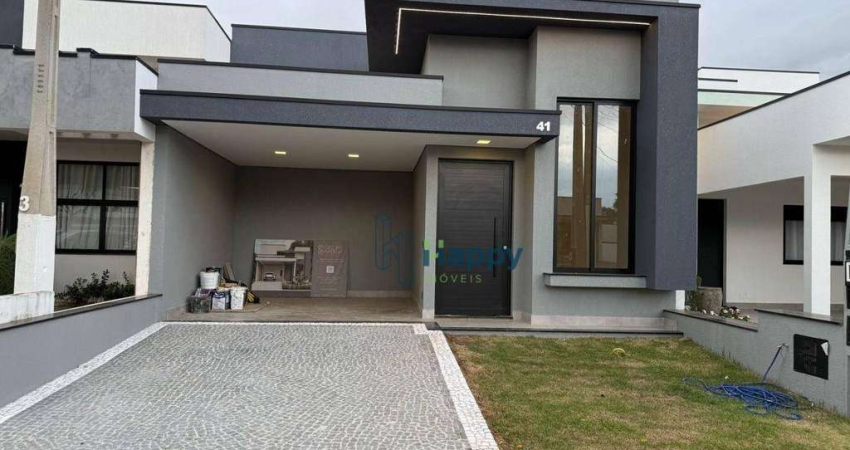 Casa com 3 dormitórios à venda, 140 m² por R$ 1.040.000 - Residencial Terras da Estância - Ala dos Ipês - Paulínia/SP