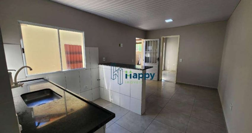 Casa com 1 dormitório para alugar, 40 m² por R$ 1.500,00/mês - Nova Paulínia - Paulínia/SP