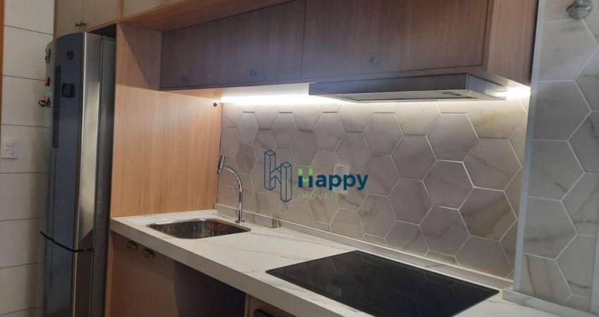 Apartamento com 3 dormitórios à venda, 77 m² por R$ 640.000 - Sol Nascente - Paulínia/SP