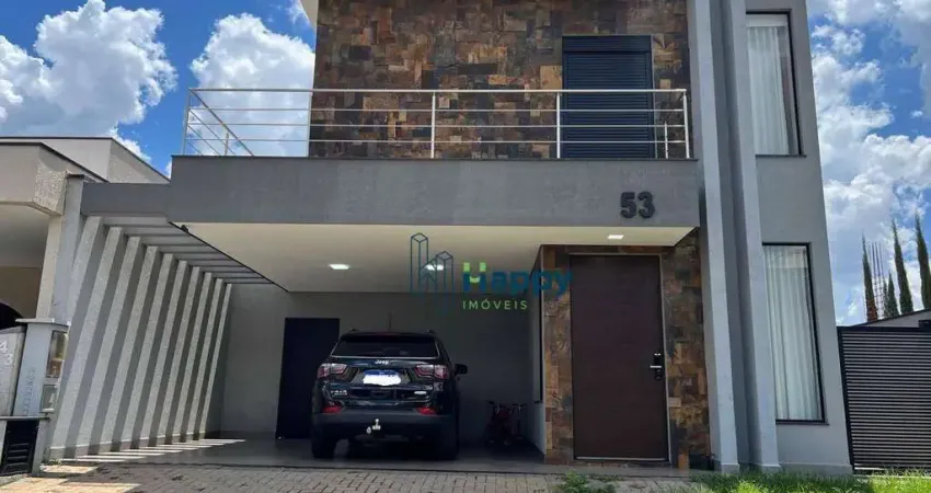 Sobrado com 3 suítes à venda, 222 m² por r$ 1.900.000 - condomínio residencial club portinari - paulínia/sp