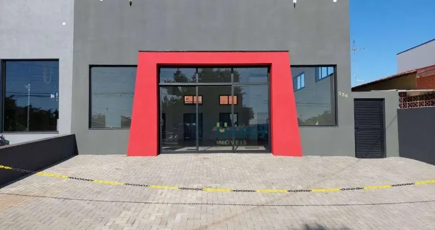 Salão para alugar, 150 m² por r$ 8.080,00/mês - jardim fortaleza - paulínia/sp