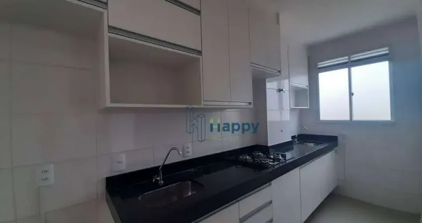 Apartamento com 2 dormitórios para alugar, 44 m² por r$ 2.567,71/mês - parque ponte romana - paulínia/sp
