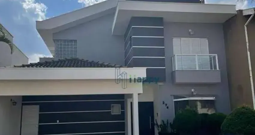 Casa com 3 dormitórios para alugar, 330 m² por r$ 8.745,00/mês - condomínio raizes - paulínia/sp