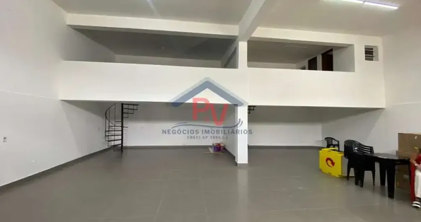 Salão comercial para locação em atibaia, recreio estoril, 3 banheiros