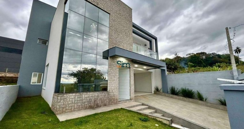 Casa Nova de Alto Padrão para Venda no Walville em Chapecó/SC.