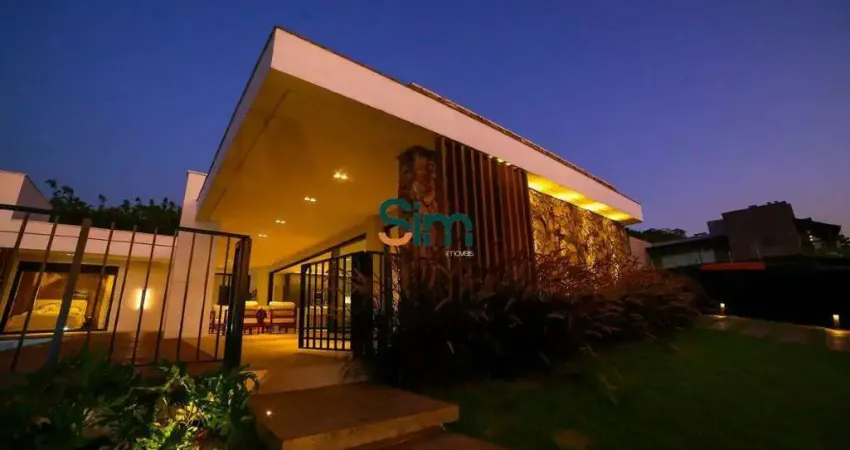 Casa em alvenaria à venda, 3 quartos, 2 suítes, 4 vagas, condomínio espelho das águas - chapecó/sc