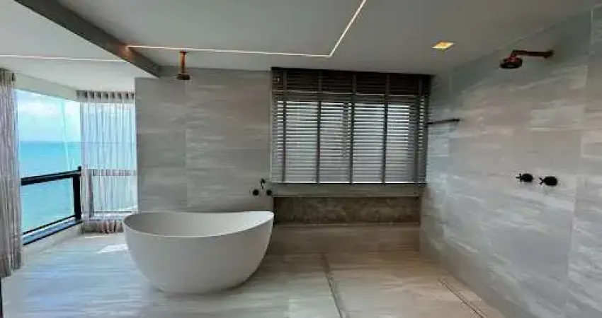 VENDE-SE NOVÍSSIMO APARTAMENTO DE LUXO COM 405M² NA AVENIDA BOA VIAGEM - PORTEIRA FECHADA