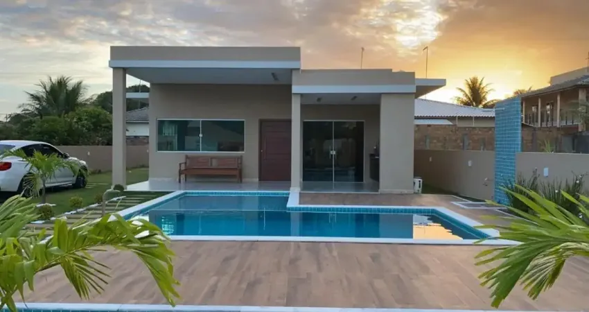 Linda casa moderna em condominio fechado na barra de jacuipe *sua casa dos sonhos: linda casa em condomínio fechado na barra de jacuipe*