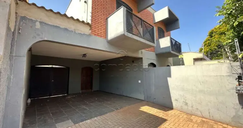 Casa com 4 quartos para alugar na Rua Antônio de Godoy, Nova Redentora, São José do Rio Preto