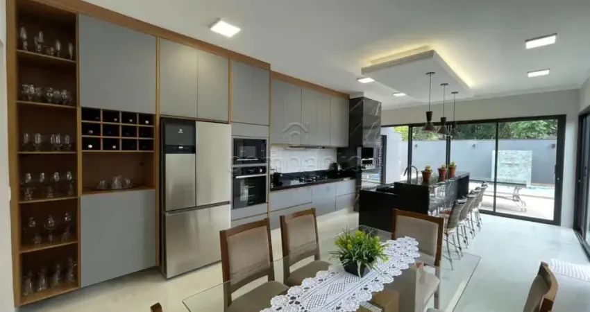 Casa em condomínio fechado com 3 quartos à venda no Condomínio Villagio Donzeline, Bady Bassitt