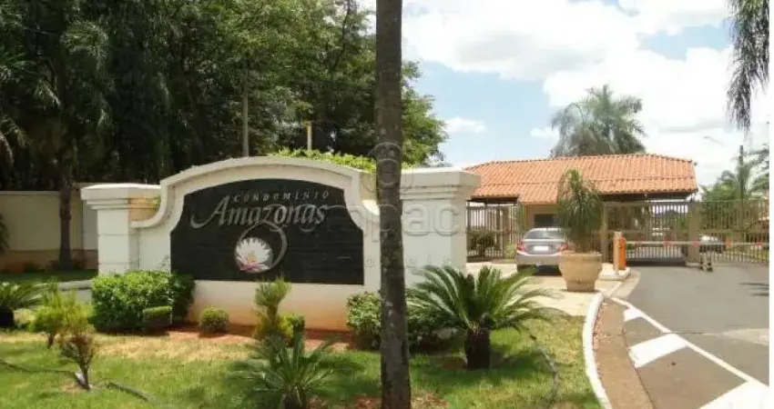 Terreno em condomínio fechado à venda no Residencial Amazonas, São José do Rio Preto 