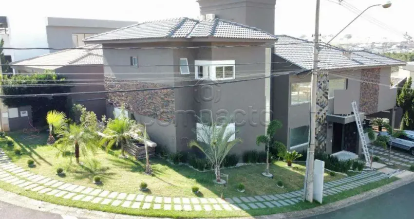 Casa em condomínio fechado com 4 quartos à venda no Parque Residencial Damha IV, São José do Rio Preto