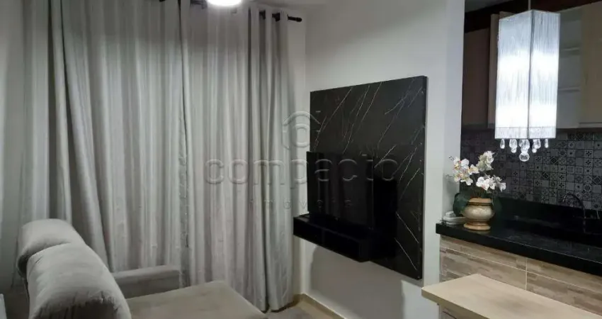 Apartamento com 1 quarto à venda no Conjunto Habitacional São Deocleciano, São José do Rio Preto