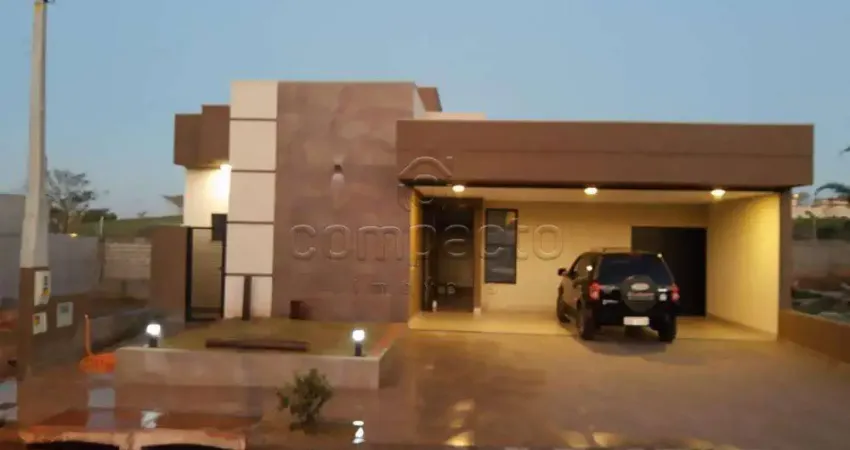 Casa em condomínio fechado com 3 quartos à venda no Residencial Figueira II, São José do Rio Preto 