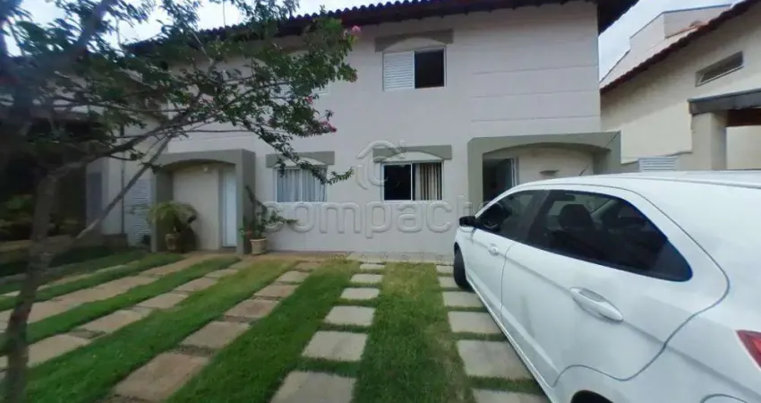 Casa em condomínio fechado com 3 quartos à venda no Jardim Caparroz, São José do Rio Preto