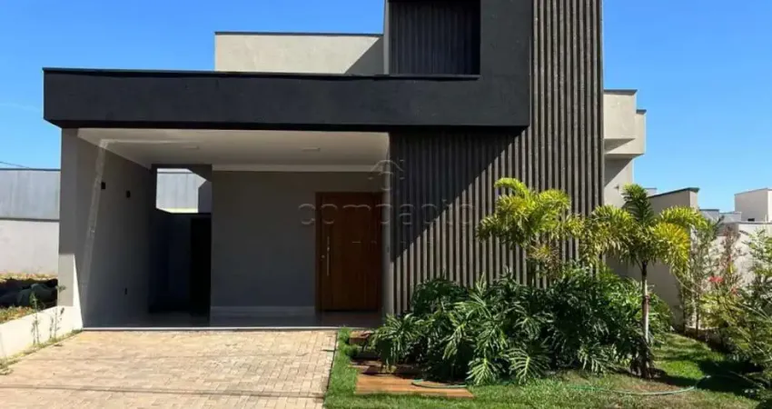Casa em condomínio fechado com 3 quartos à venda no Parque Residencial Nature I, São José do Rio Preto 