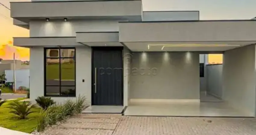 Casa em condomínio fechado com 3 quartos à venda no Residencial Maria Júlia, São José do Rio Preto