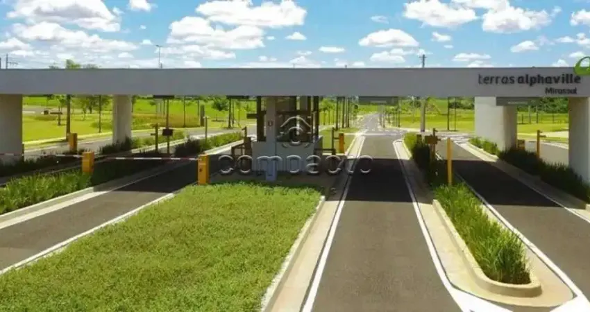 Terreno em condomínio fechado à venda no Terras Alphaville Mirassol, Mirassol 
