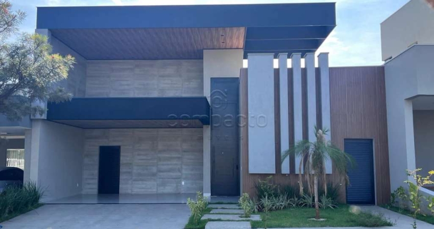 Casa em condomínio fechado com 3 quartos à venda no Residencial Figueira II, São José do Rio Preto 
