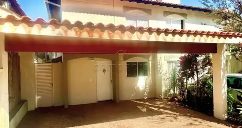 Casa em condomínio fechado com 3 quartos à venda no Jardim Caparroz, São José do Rio Preto