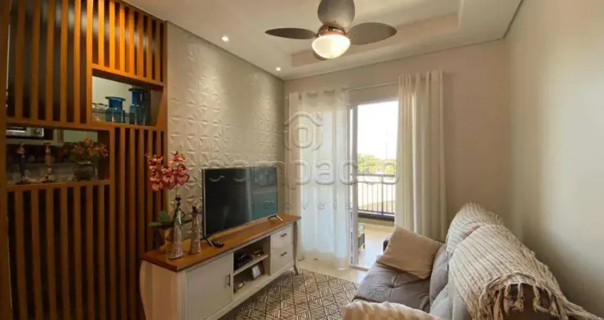 Apartamento com 3 quartos à venda no Parque Residencial Comendador Mançor Daud, São José do Rio Preto 